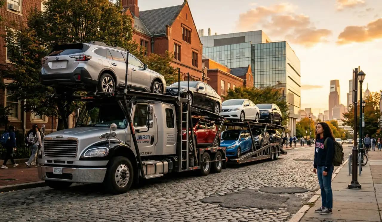 Student Car Shipping: Moving to (or from) Temple, Drexel, or UPenn